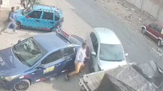 Taxi Driver Crushed by Reversing Truck in Peru