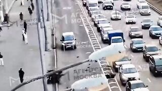 St. Petersburg traffic jam