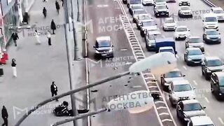 St. Petersburg traffic jam