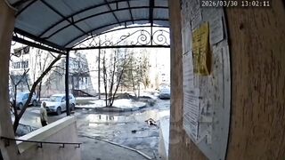 Naked girl jumps out of window and dies