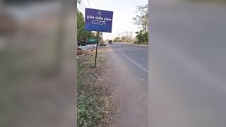 Mentally Ill Man Armed With TRIDENT Randomly Attacks A Motorcyclist In India