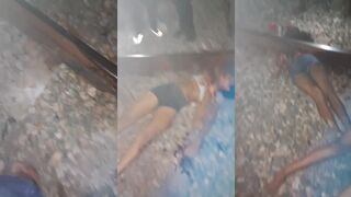 There was a terrible accident on the train line.