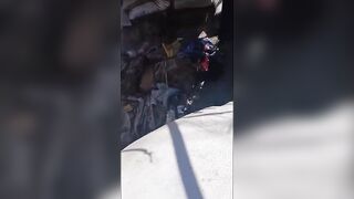 Rival Female Cartel Member’s Body Shredded by Machine Gun Rounds