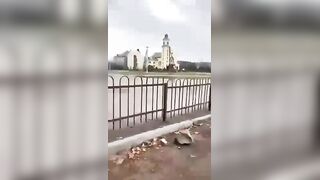 A Russian Drone Struck a Multi-Story Residential Building in the Kyiv Region