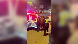 Drunk Driver Caused A Fender Bender, Starts A Fight And Finds Out