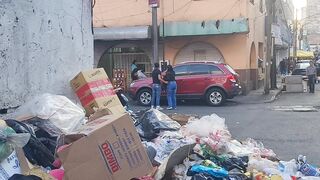 Street fight in mexico