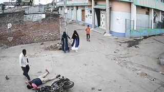 Youth Dies Of Heart Attack On Bike In Salaya; CCTV Captures Incident