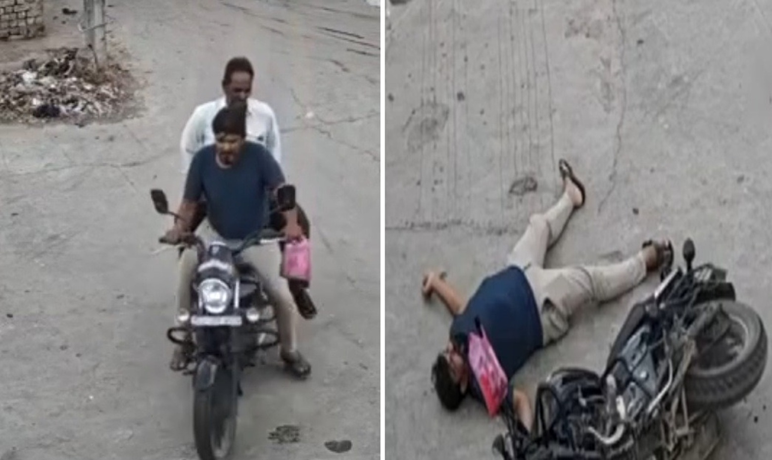 Youth Dies Of Heart Attack On Bike In Salaya; CCTV Captures Incident