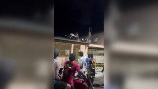 Phone Thief Flees Across Roofs — Caught, Hurled Down and Brutally Beaten
