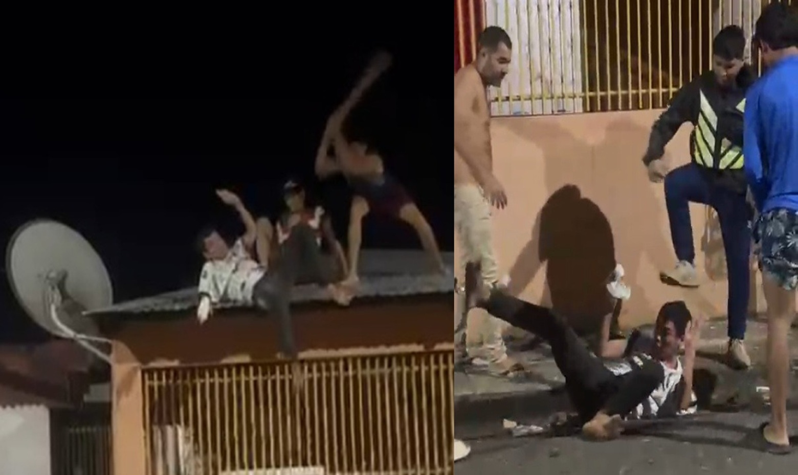 Phone Thief Flees Across Roofs — Caught, Hurled Down and Brutally Beaten