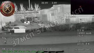 Ukrainian drone operators get droned.