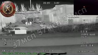 Ukrainian drone operators get droned.