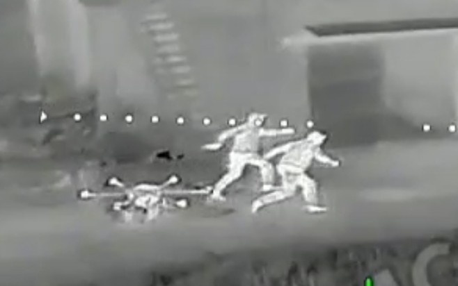 Ukrainian drone operators get droned.