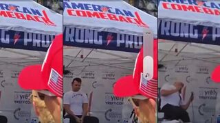 Charlie Kirk gets struck by a Second Amendment