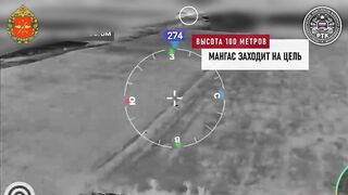 Heavy hexacopters "Mangas" bomb the positions of militants of the Kyiv