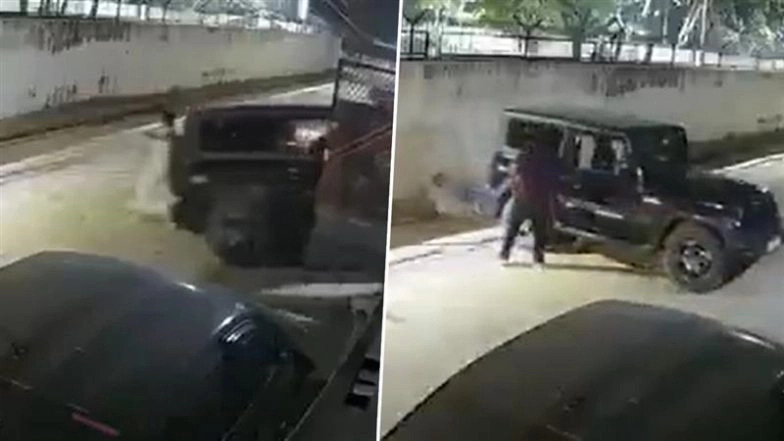 Man Loses Control Of SUV, Crushes & Kills Grandmother