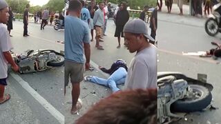 1 dead 1 injuresd in moto accident
