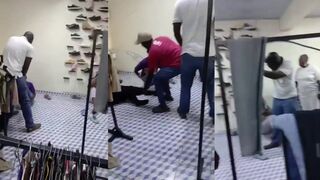 Buisness owner whips employees