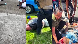 Bad accident leaves several injured during celebrations
