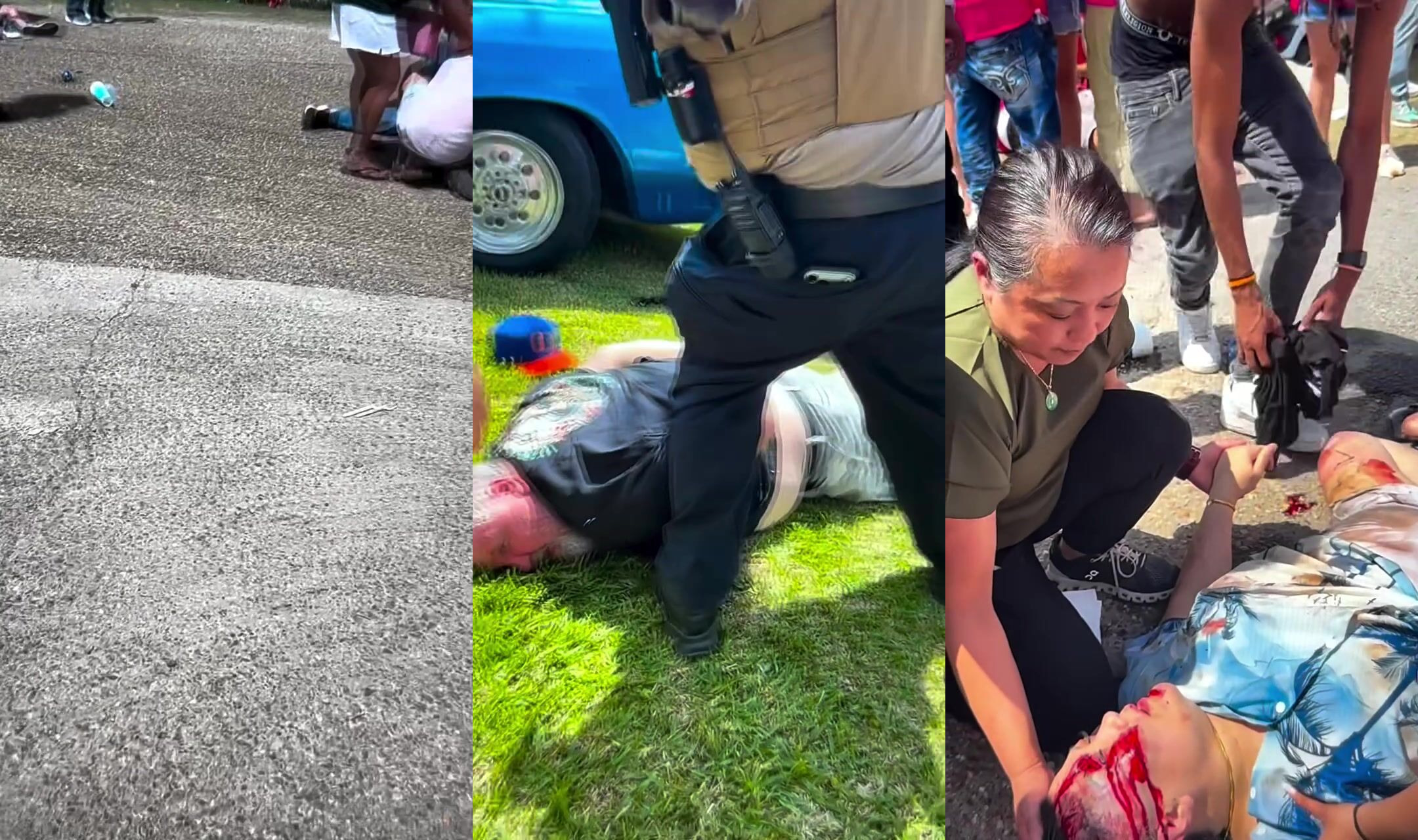 Bad accident leaves several injured during celebrations