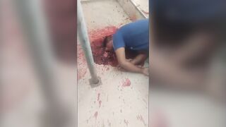 Man Executed in Cold Blood by Hitman While Buying Meat in Butcher Shop (Full Video)
