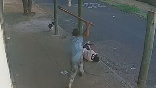 He Found His Rival Sleeping on the Sidewalk and Smashed His Head with a Steel Pipe