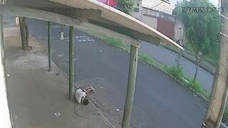 He Found His Rival Sleeping on the Sidewalk and Smashed His Head with a Steel Pipe