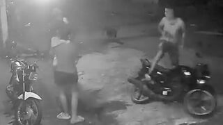 Former Rival Gunned Down While Drinking Beer with Friends by Motorcycle Assassin