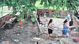 Woodshed Roof Collapse Leaves Family with 10 Injured