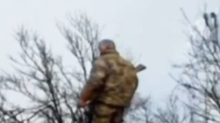 Negative IQ Ukrainian vs. drone.