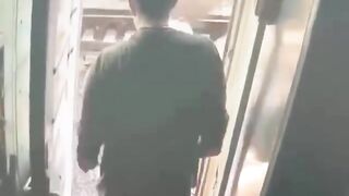 Passenger causes train conductor to fracture spine