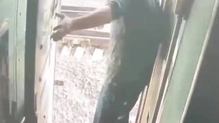 Passenger causes train conductor to fracture spine