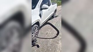Man Killed In Head On Collision Between Fiat And Motorcycle