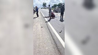 Man Killed In Head On Collision Between Fiat And Motorcycle