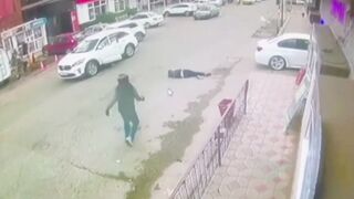 One died, the other was injured...(two views)