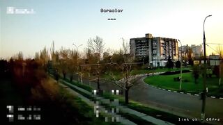 Footage of the liquidation of a Ukrainian policeman with the rank of captain. Kherson