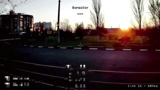 Footage of the liquidation of a Ukrainian policeman with the rank of captain. Kherson