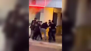 Woman Brutalized By BF Outside The Night Club In Peru