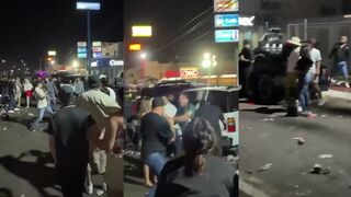 One shot to the abdomen during fight