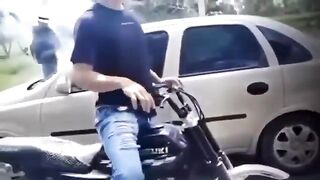 Dude Critically Injured as Firework Explodes in His Face During Funeral Procession