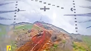Hezbollah attacking the Israeli military