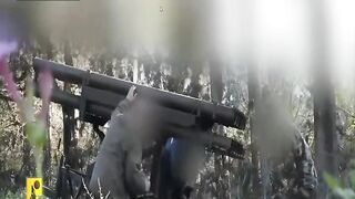 Hezbollah attacking the Israeli military