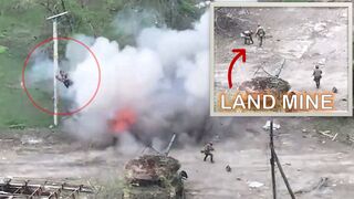 KABOOM! Reckless Russians Decide to Poke a Landmine...