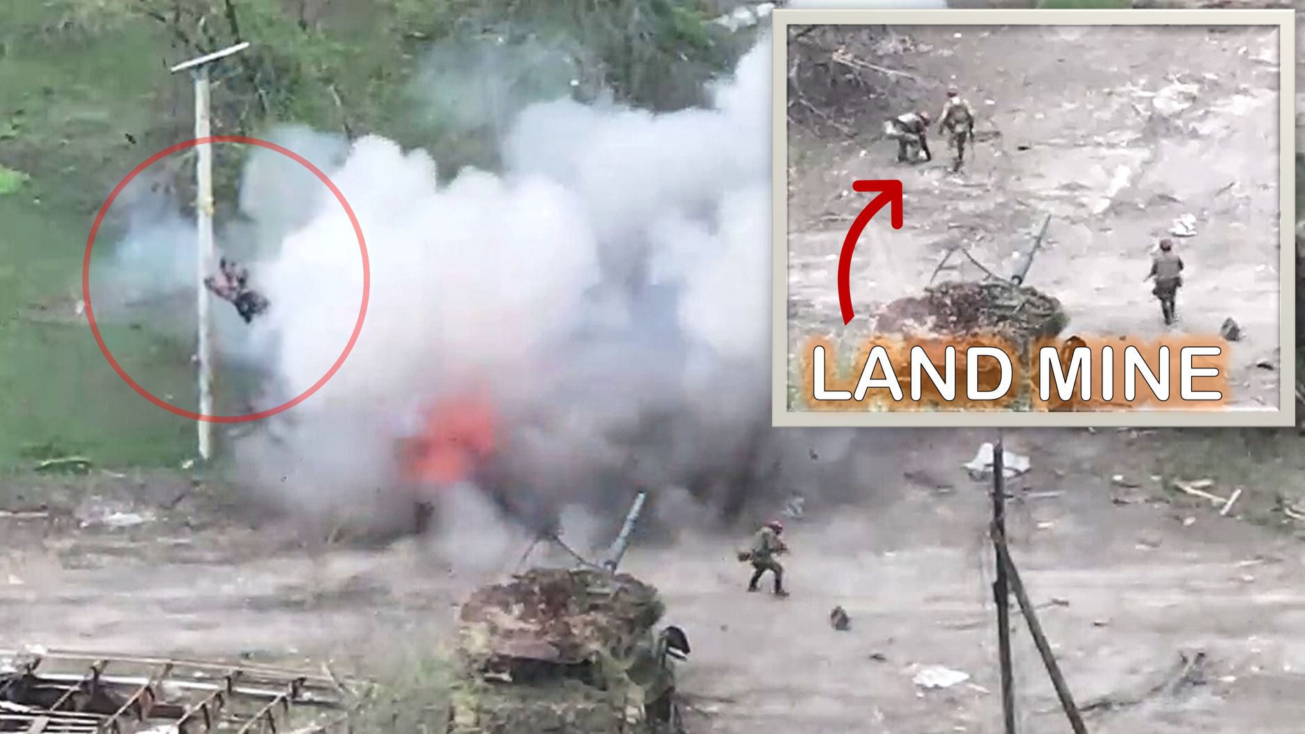 KABOOM! Reckless Russians Decide to Poke a Landmine...