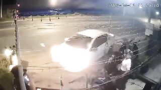 Family Dinner Interrupted By Intoxicated Driver