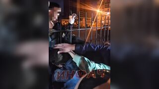 In Voronezh, a young man pierced his hand on a fence