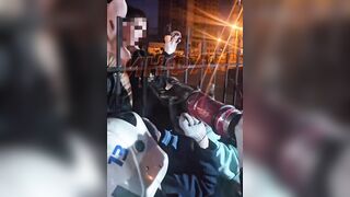In Voronezh, a young man pierced his hand on a fence