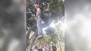 Error0 Man Found Hanging From The Tree In Public Park