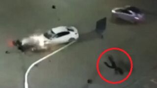 In Chelyabinsk, a woman driving a car fatally crashed into a motorcyclist