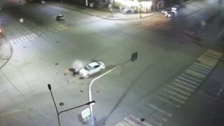 In Chelyabinsk, a woman driving a car fatally crashed into a motorcyclist
